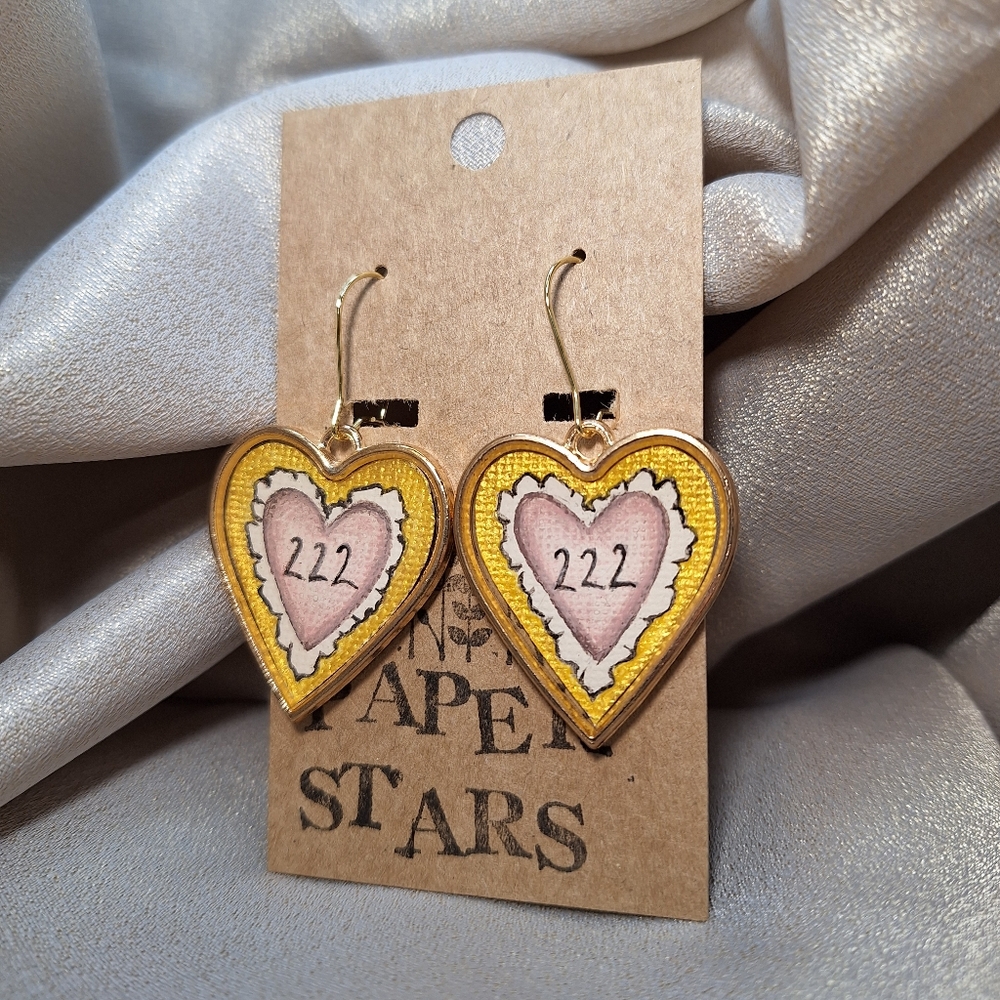 Hand painted earrings